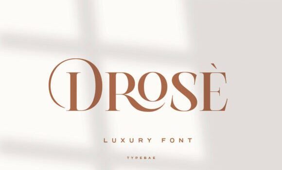 Drose Font - Featured Image