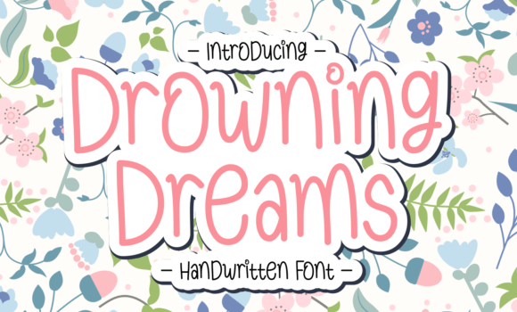 Drowning Dreams Font Fonts Free Download Drowning Dreams Font - Featured Image