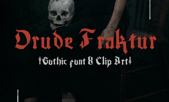 Drude Fraktur Font - Featured Image