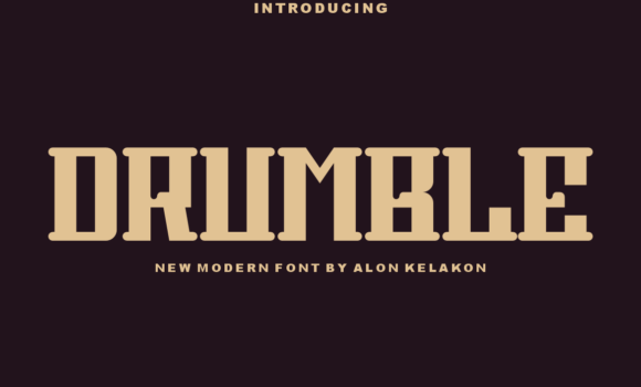 Drumble Font - Featured Image