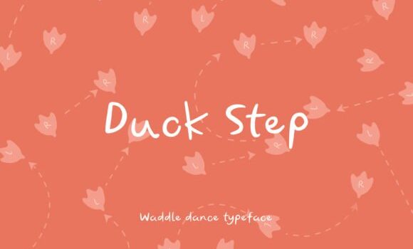 Duck Step Font - Featured Image