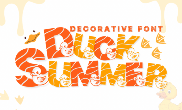 Duck Summer Font - Featured Image