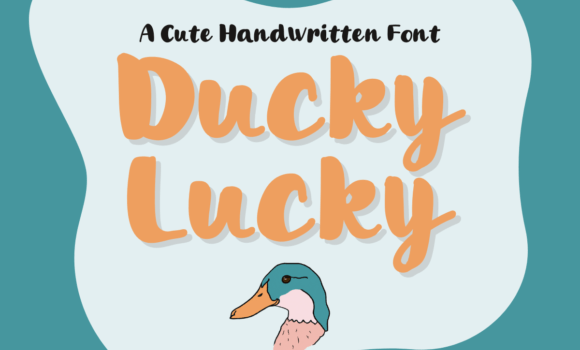Ducky Lucky Font - Featured Image