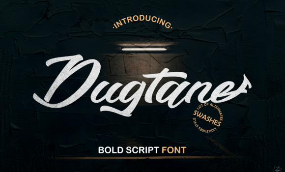 Dugtane Font - Featured Image