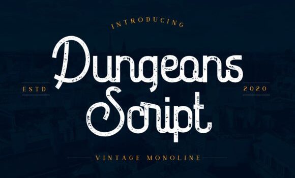 Dungeons Font - Featured Image