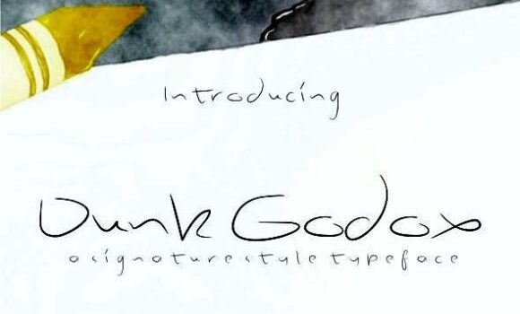 Dunk Godox Font - Featured Image