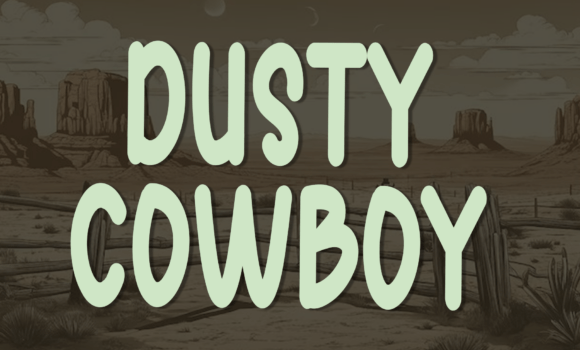 Dusty Cowboy Font - Featured Image
