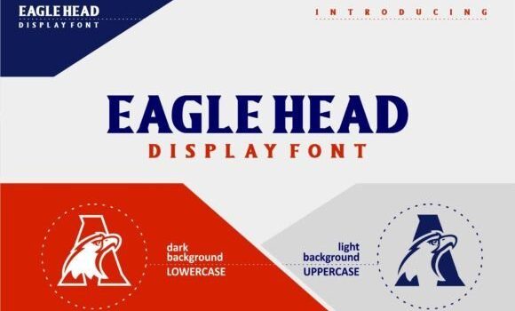 Eagle Head Font Fonts Free Download Eagle Head Font - Featured Image