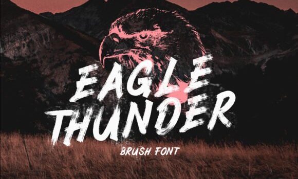 Eagle Thunder Font - Featured Image