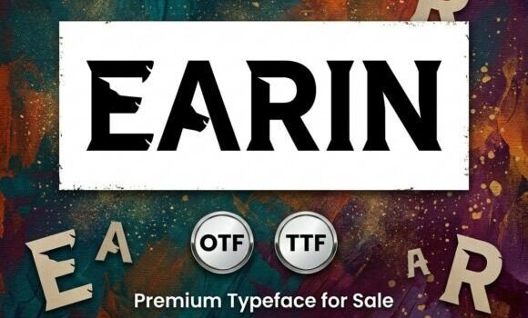 Earin Font - Featured Image