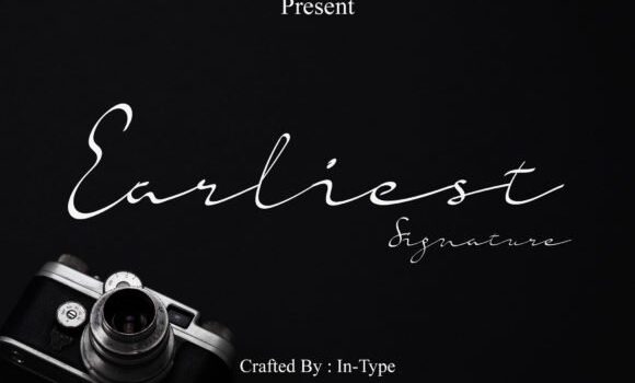 Earliest Signature Font - Featured Image