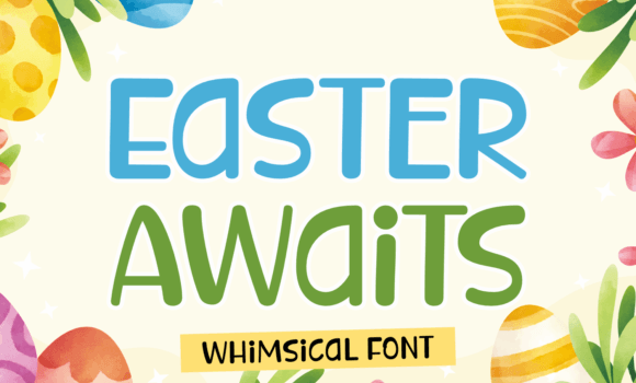 Easter Awaits Font Fonts Free Download Easter Awaits Font - Featured Image