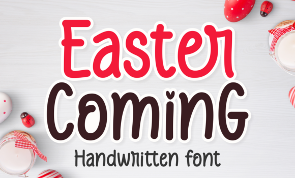 Easter Coming Font - Featured Image