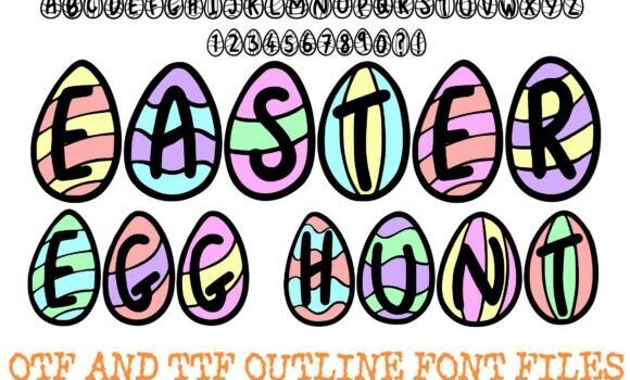 Easter Egg Hunt Font Fonts Free Download Easter Egg Hunt Font - Featured Image