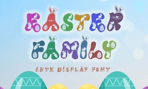 Easter Family Font - Featured Image