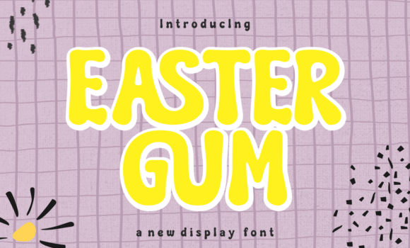 Easter Gum Font - Featured Image