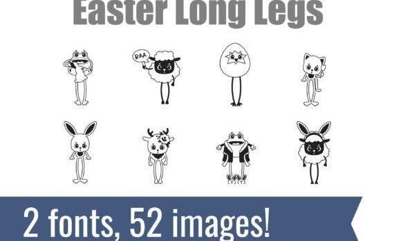 Easter Long Legs Dingbats Font Fonts Free Download Easter Long Legs Dingbats Font - Featured Image