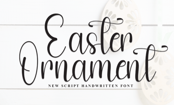 Easter Ornament Font - Featured Image