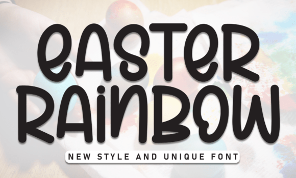 Easter Rainbow Font Fonts Free Download Easter Rainbow Font - Featured Image