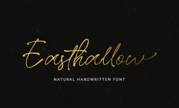 Easthallow Font - Featured Image