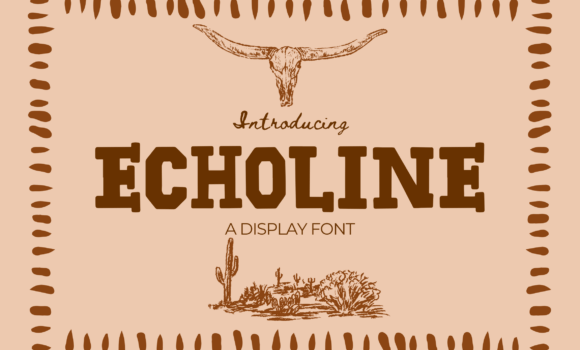Echoline Font Fonts Free Download Echoline Font - Featured Image
