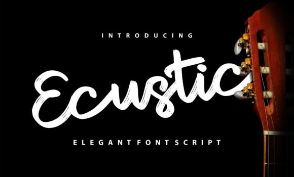 Ecustic Font - Featured Image