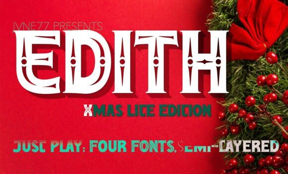 Edith Family Font - Featured Image