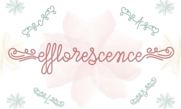 Efflorescence Font - Featured Image