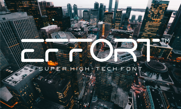 Effort Font - Featured Image