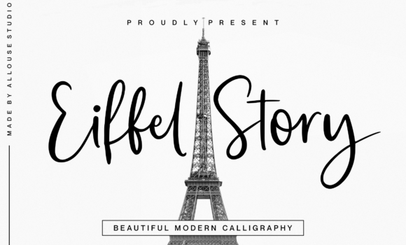 Eiffel Story Font Fonts Free Download