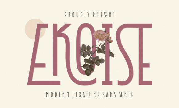 Ekoise Font - Featured Image