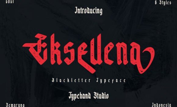 Eksellena Font - Featured Image