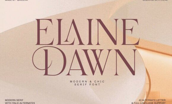 Elaine Dawn Font - Featured Image