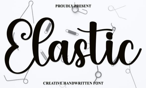 Elastic Font - Featured Image