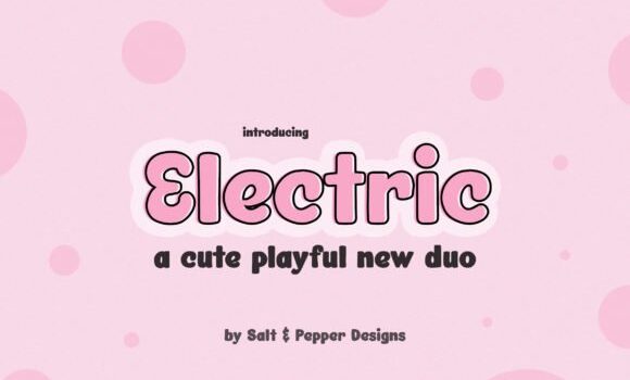 Electric Duo Font Fonts Free Download Electric Duo Font - Featured Image