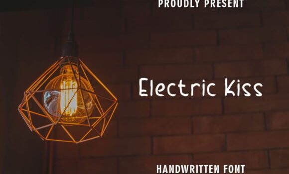 Electric Kiss Font Fonts Free Download Electric Kiss Font - Featured Image