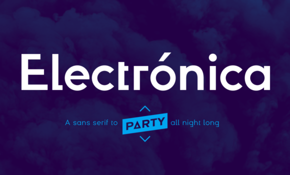 Electrónica Family Font - Featured Image