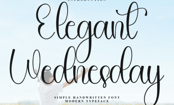 Elegant Wednesday Font Fonts Free Download Elegant Wednesday Font - Featured Image