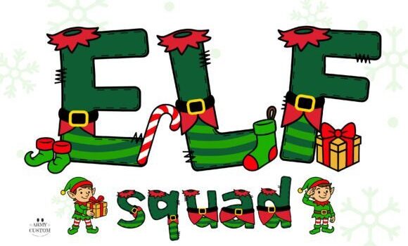 Elf Squad Green Stripes Font Fonts Free Download Elf Squad Green Stripes Font - Featured Image