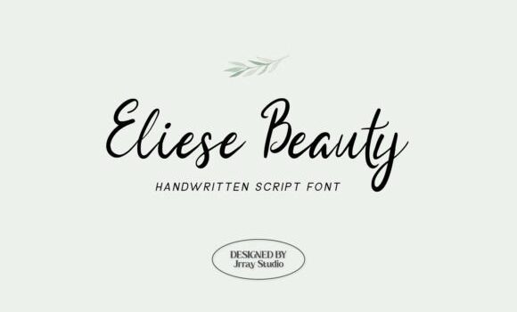 Eliese Beauty Font - Featured Image