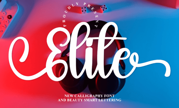 Elite Font - Featured Image