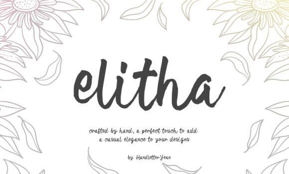 Elitha Font - Featured Image