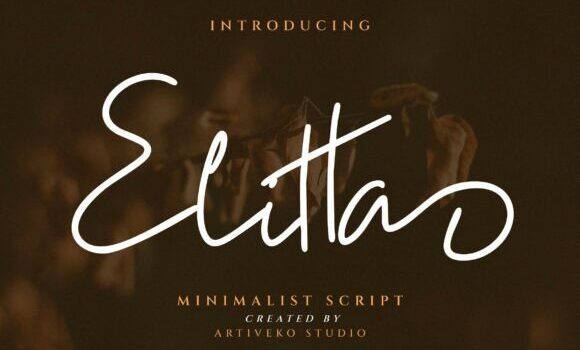 Elitta Font - Featured Image