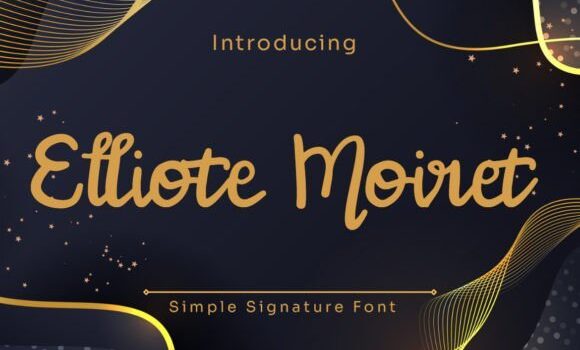 Elliote Moiret Font Fonts Free Download Elliote Moiret Font - Featured Image