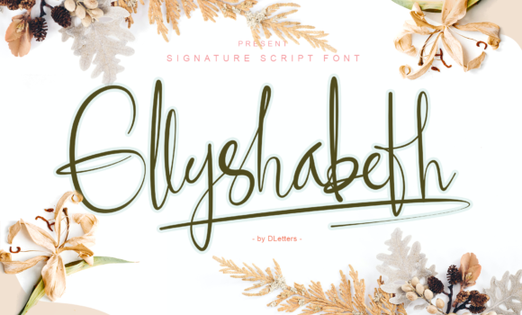 Ellyshabeth Font - Featured Image