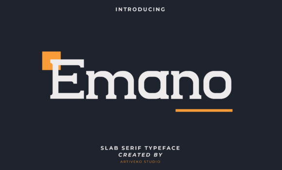 Emano Font Fonts Free Download Emano Font - Featured Image