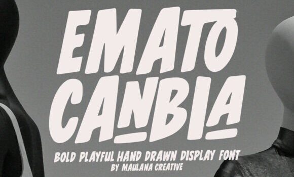 Emato Canbia Font - Featured Image