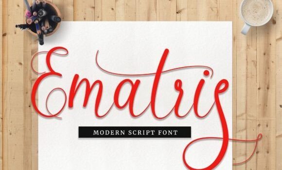 Ematris Font - Featured Image