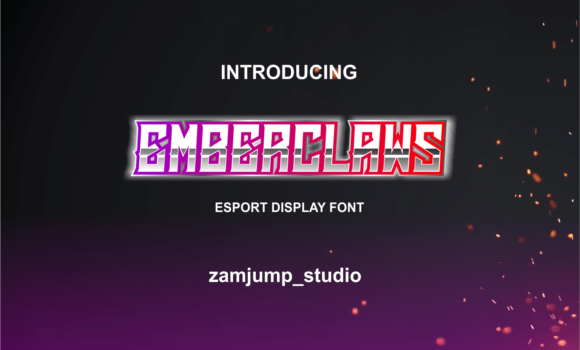 Emberclaws Font Fonts Free Download Emberclaws Font - Featured Image