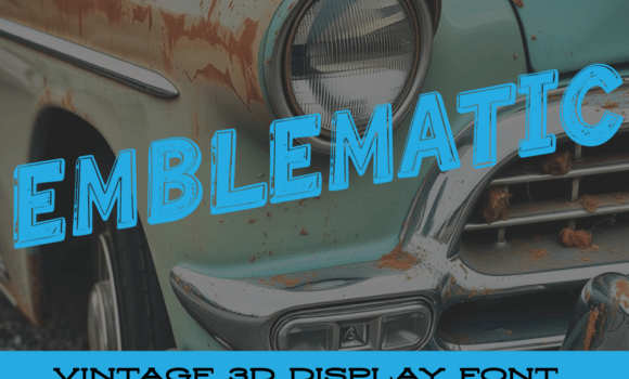 Emblematic Font - Featured Image